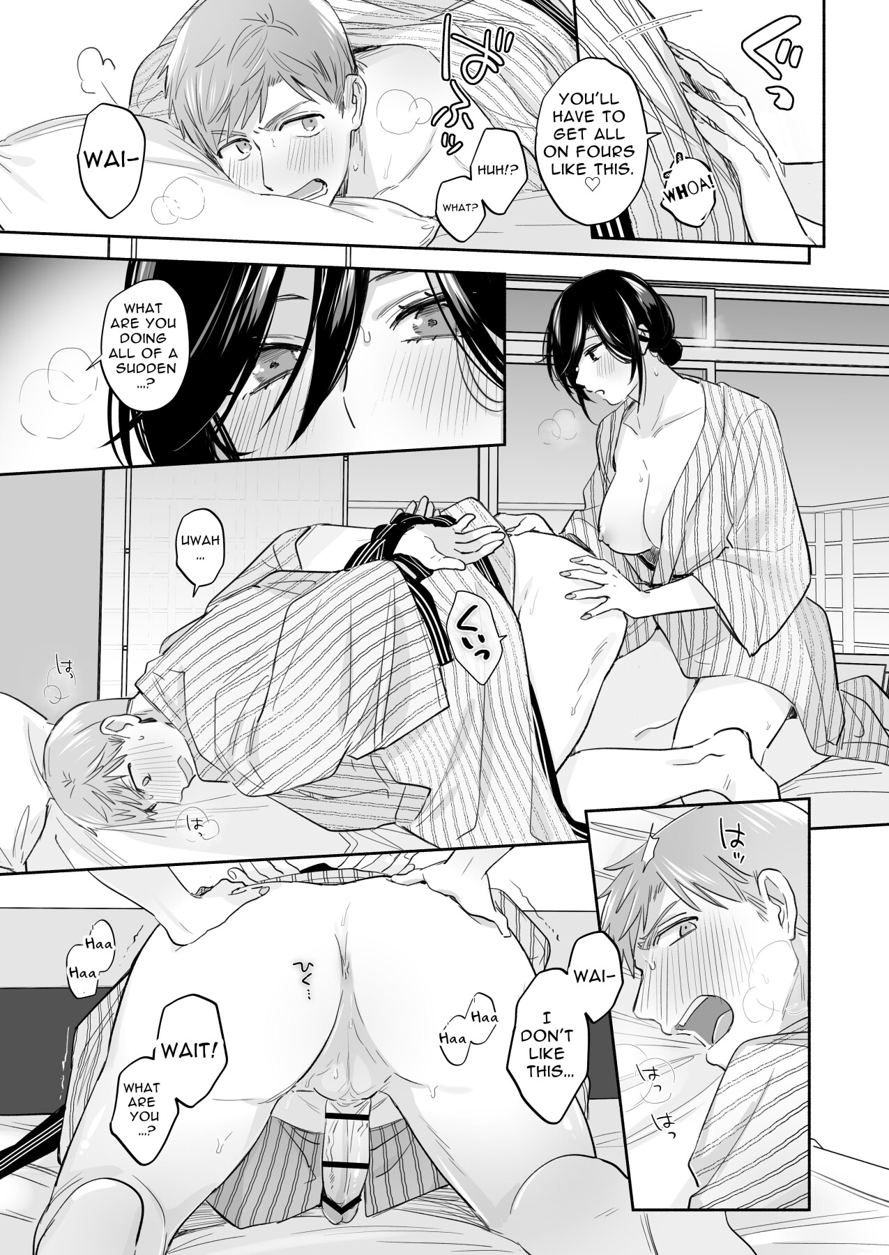 Hentai Manga Comic-If I Have a Chance, I Want to Warp My Boyfriend's Fetishes! ~Lovey-dovey Trip to the Hotsprings~-Read-67